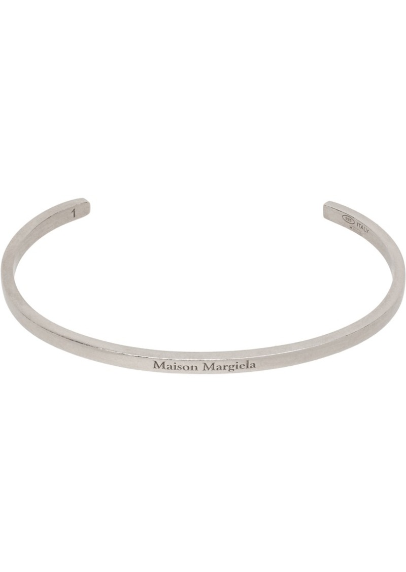 Maison Margiela Silver Logo Reference Bracelet