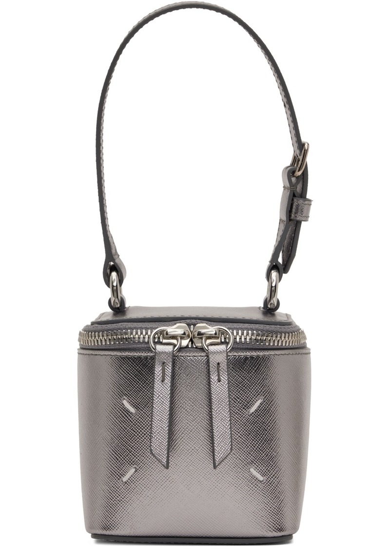 Maison Margiela Silver Micro Cube Bag