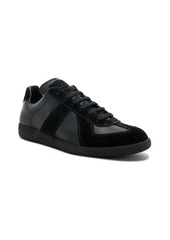 Maison Margiela Soft Leather & Velour Replica Sneakers