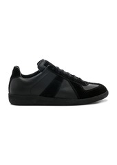 Maison Margiela Soft Leather & Velour Replica Sneakers