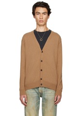 Maison Margiela Tan Buttoned Cardigan