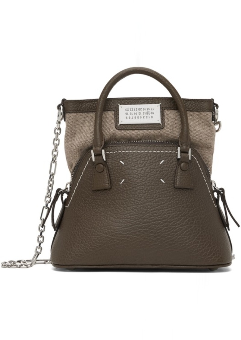 Maison Margiela Taupe 5AC Classique Micro Bag