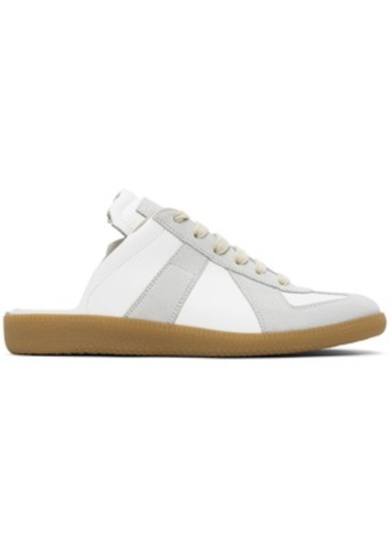 Maison Margiela White & Gray Replica Sneakers