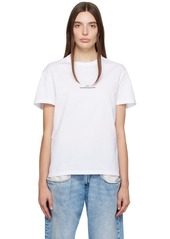 Maison Margiela White Embroidered T-Shirt