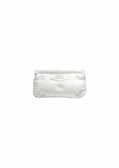 MAISON MARGIELA White Glam Slam padded clutch bag Maison Margiela