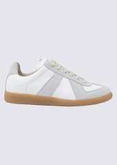 MAISON MARGIELA WHITE LEATHER REPLICA SNEAKERS