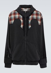 Maison Margiela x Pendleton checked cotton hoodie