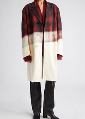 Maison Margiela x Pendleton Ombré Oversize Coat