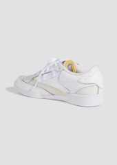 MAISON MARGIELA X REEBOK - Club C mesh and leather sneakers - White - US 7