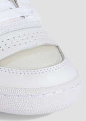 MAISON MARGIELA X REEBOK - Club C mesh and leather sneakers - White - US 7