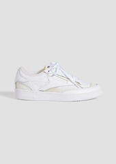 MAISON MARGIELA X REEBOK - Club C mesh and leather sneakers - White - US 7