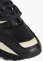 MAISON MARGIELA X REEBOK - Project 0 CL Memory OF V2 mesh and leather sneakers - Black - US 5
