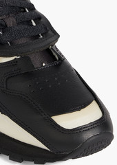 MAISON MARGIELA X REEBOK - Project 0 CL Memory OF V2 mesh and leather sneakers - Black - US 6.5