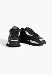 MAISON MARGIELA X REEBOK - Project 0 CL Memory OF V2 mesh and leather sneakers - Black - US 6.5