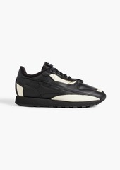 MAISON MARGIELA X REEBOK - Project 0 CL Memory OF V2 mesh and leather sneakers - Black - US 6.5