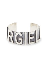 Maison Margiela Margiela 6 engraved cuff bracelet