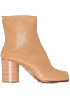 Maison Margiela Tabi 80mm leather ankle boots