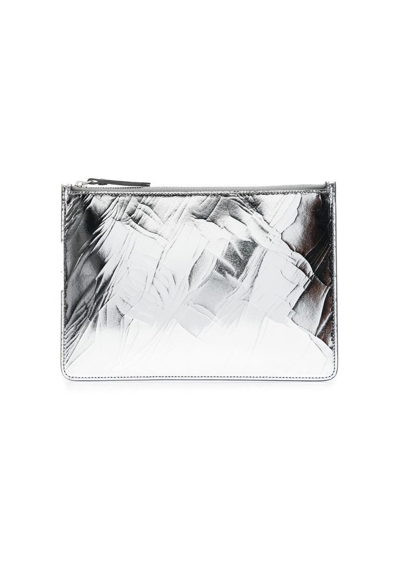 Maison Margiela Broken Mirror leather pouch