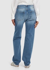 Maison Margiela Mid Rise Denim Straight Jeans