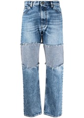 Maison Margiela mid-rise distressed jeans