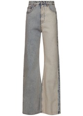 Maison Margiela Mid Rise Straight Cotton Jeans