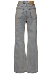 Maison Margiela Mid Rise Straight Cotton Jeans