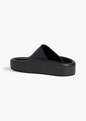 MM6 Maison Margiela - Faux leather sandals - Black - EU 36