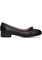 MM6 Maison Margiela Black Anatomic Ballerina Flats