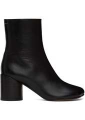 MM6 Maison Margiela Black Anatomic Boots