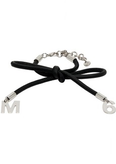 MM6 Maison Margiela Black Ballet Knot Bracelet