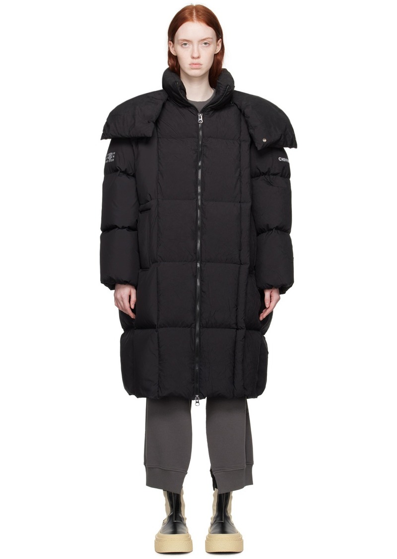 MM6 Maison Margiela Black CHENPENG Edition Down Coat