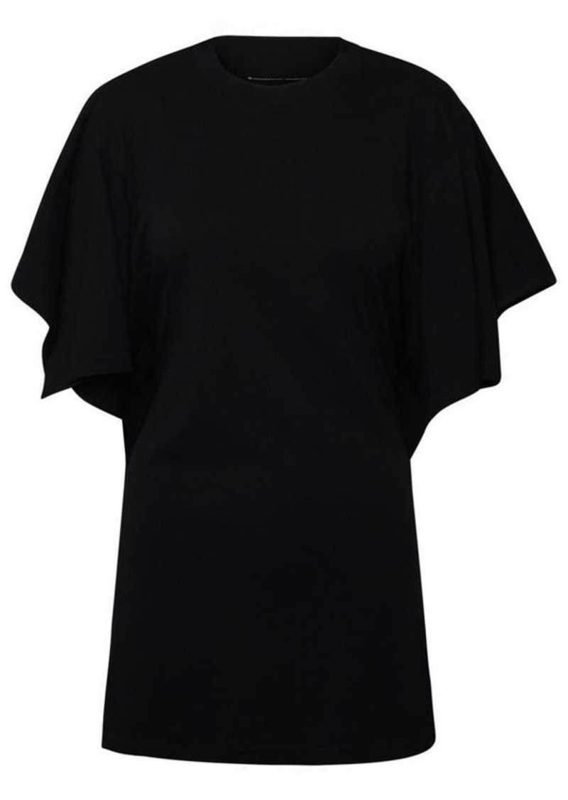 MM6 MAISON MARGIELA Black cotton t-shirt