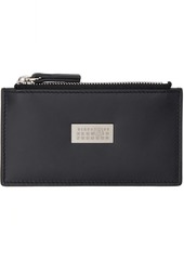 MM6 Maison Margiela Black Furniture Leather Matt Card Holder