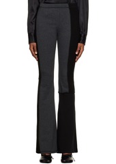 MM6 Maison Margiela Black Paneled Lounge Pants