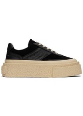 MM6 Maison Margiela Black Platform Sneakers