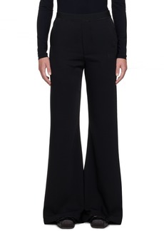 MM6 Maison Margiela Black Printed Lounge Pants