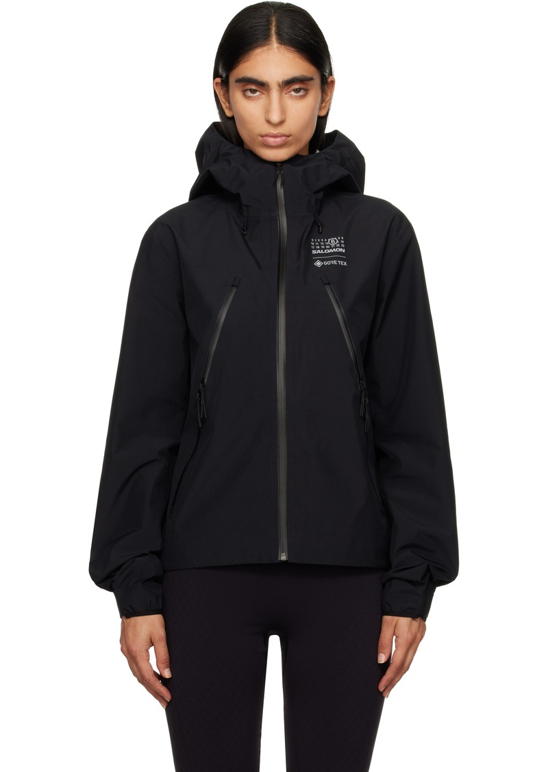 MM6 Maison Margiela Black Salomon Edition Windbreaker Jacket