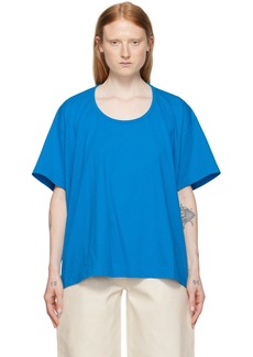MM6 Maison Margiela Blue Cut-Out T-Shirt