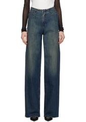 MM6 Maison Margiela Blue Five-Pocket Jeans