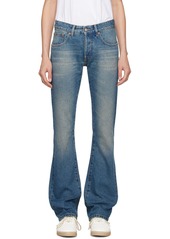 MM6 Maison Margiela Blue Five-Pocket Jeans