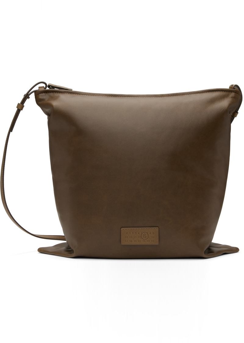 MM6 Maison Margiela Brown Pillow Bag