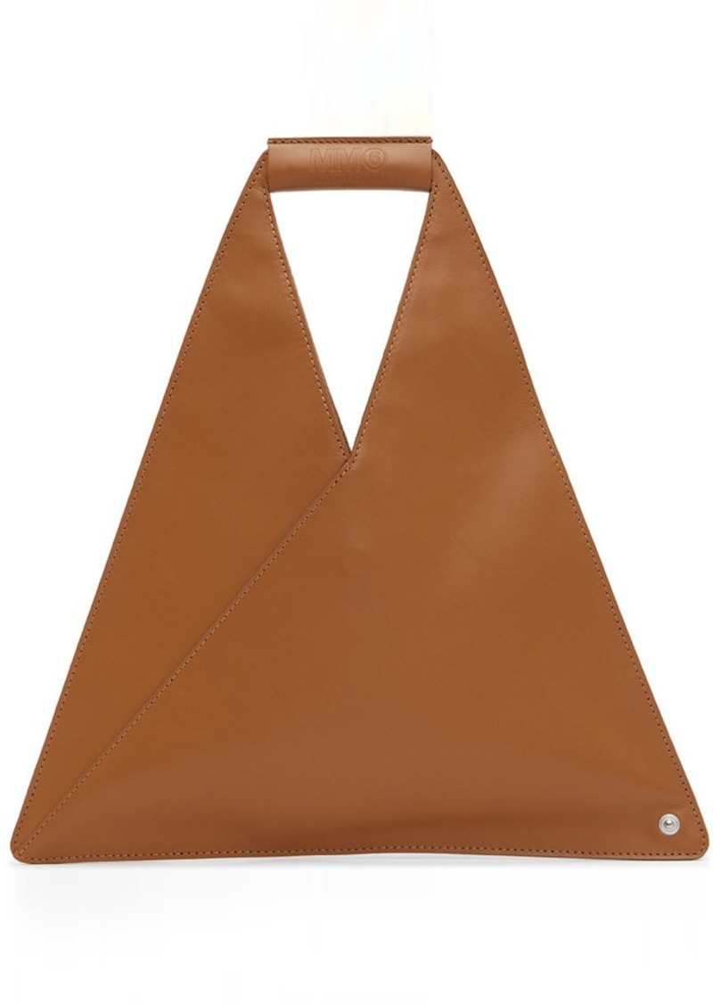 MM6 Maison Margiela Brown Small Flat Tote