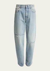 MM6 Maison Margiela Distressed 5-Pocket Jeans