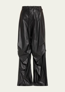 MM6 Maison Margiela Faux-Leather Pants