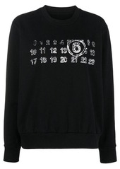 MM6 MAISON MARGIELA Logo cotton sweatshirt