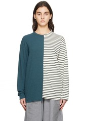 MM6 Maison Margiela Multicolor Striped Long Sleeve T-Shirt