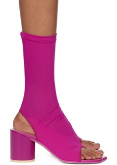 MM6 Maison Margiela Pink Sock Heels