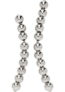 MM6 Maison Margiela Silver Ball Earrings