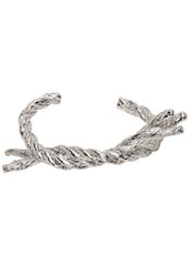 MM6 Maison Margiela Silver Knit Bracelet