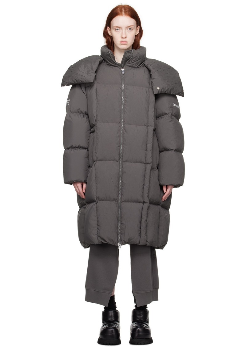 MM6 Maison Margiela SSENSE Exclusive Gray CHENPENG Edition Down Coat